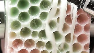 Soap Cube Rotating On Shaving