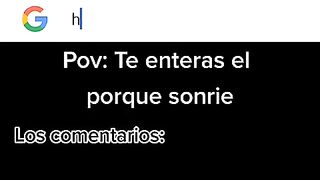 Cómo cuando te enteras ????????