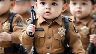 Little Police Officer vs. the Moms’ Chaos