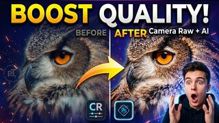 Boost Image Resolution Like a Pro | Camera Raw + Topaz AI Upscale (Insane Results!)