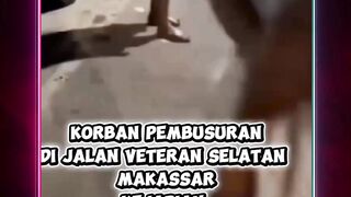 Korban pembusuran di jalan veteran selatan makassar