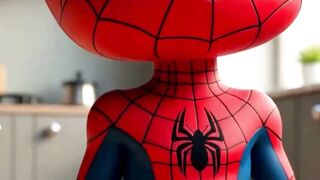 Spider-Man Doing Online Class