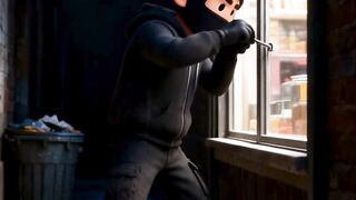 Spiderman vs Sneaky Burglar