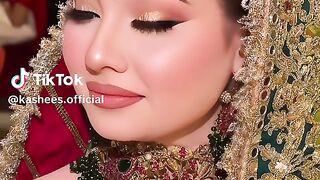 Latest Beautiful Kashees Mehndi Bridal Makeover