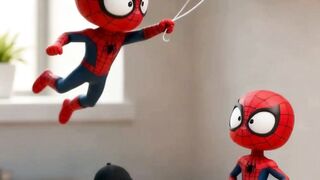 Spiderman Stops Phone Robber in Action