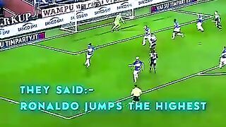 Messi Jumped Higher Than Ronaldo --