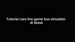 Tutorial cara live game bis simulator di tiktok