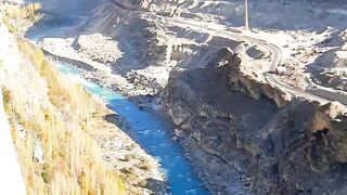 Beautiful view of Hunza|view of KKH from Altit fort|Hunza valley