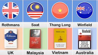Cigarette brands from different countries (part 2)