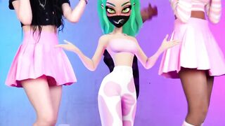 POLAR vs XO TEAM / COOL FOR SUMMER TikTok dance challenge #shorts #tiktok #xoteam #trend