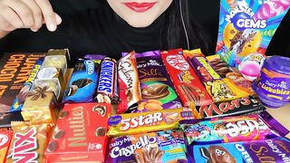 Asmr eating chocolate!