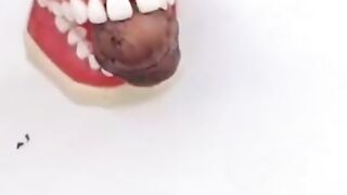 When you take chewing your food too literally