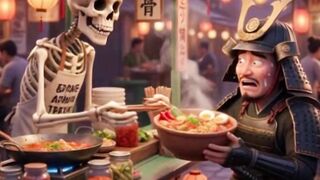What If You Sold Super Spicy Seblak in Samurai Japan? ????⚔️???? #shorts