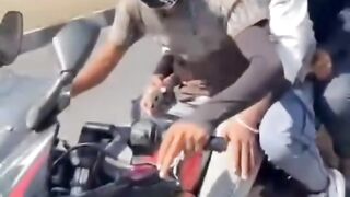 Horrible crash