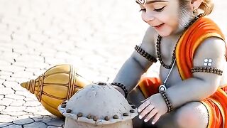 Made the Best Hut_ Hanuman or Demon ????_ai _video