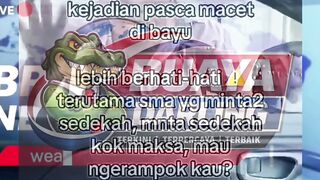 Viral! Pengemis di Bayu Aceh Besar diduga paksa pengendara dengan gedor kaca. #Aceh