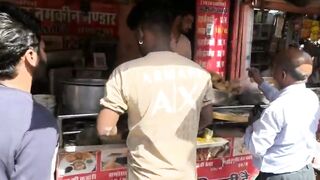 Samosa Chaat Indian Street Food ????????????????????