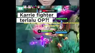 Cadera pake Karrie fighter malah jadi monster.