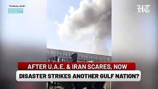 After UAE And Iran Scares Massive Fire Erupts At IDF Base In Negev Near Israels Nuclear Heartland [get.gt].mp4