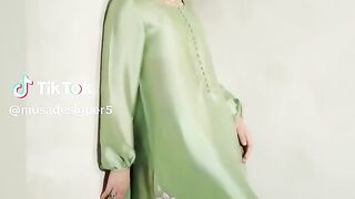 New Silk Dress Design