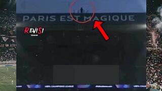Misteri sosok asing di atas Stadion Parc des Princes akhirnya terungkap!