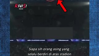 Siapa pria misterius yang berdiri di atas stadion PSG? ????