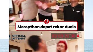Marapthon dapat guinness world records penonton terbanyak ytb
