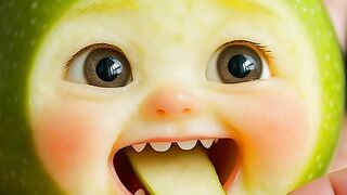 AI fruit video