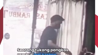 Tak Puas Hasil Cukuran, Pelanggan Diduga Aniaya Tukang Pangkas di Jakarta Selatan