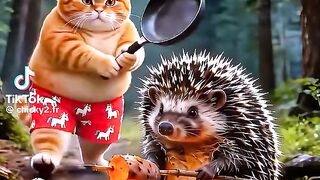 Best funny orange cat