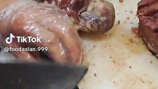 Horse Big Male Organ Eating Tasty Food