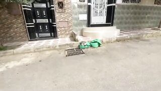 This cat slept soundly, and was surprised by the love and delicious food.