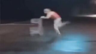 From a shopping cart sprint to pure chaos