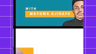 The Six Figure Entrepreneur Podcast presented by Mayowa Ajisafe.