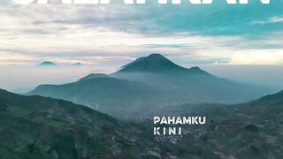 Mangu 2025 - view sunset morning sky Dieng, Wonosobo