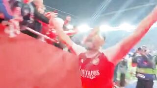 ARSENAL TUNNEL CAM AFTER REACHING CHAMPIONS LEAGUE FINAL