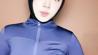 Hijab pulen gym