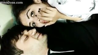 Muskan Malik Kissing Her Boy Friend