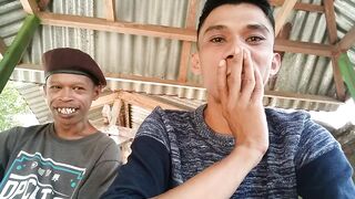 SEMANGAT JAGA PAGI BERSAMA MUKHLIS DI POST JAGA.TAHAN TAWA