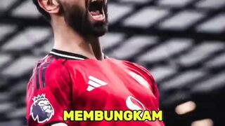 Di saat banyak orang sibuk mengkritik, Bruno Fernandes sibuk mengukir sejarah. ????✨