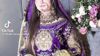 Beautiful Wailma Bridal Makeover Jewellery and Dress 2