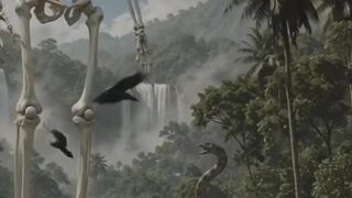 ???? শহরের মাঝে হাজির বিশাল কঙ্কাল! ????????