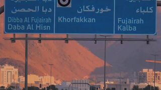 Uae Khorfakkan road