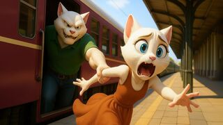 Fantasy Cat Story: How a Brave Kitten Found Strength After Loss #aistory​#aianimation​#catstory​