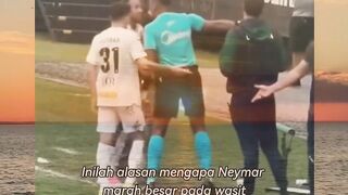 Inilah alasan mengapa Neymar marah besar pada wasit