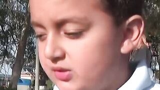 Nine-year-old Odai Shanah, who attends school at the Islamic Center of San Diego