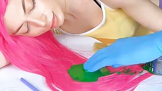 Rate New Green Hairstyle ???? 1-10 #shorts #foryou #viral #gadgets #trending