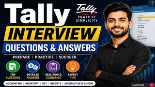 Tally Interview Questions and Answers | Accounting Interview Tips