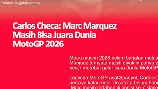 Carlos Checa: Marc Marquez Masih Bisa Juara Dunia MotoGP 2026