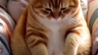Angry Cat Hates Bath Time